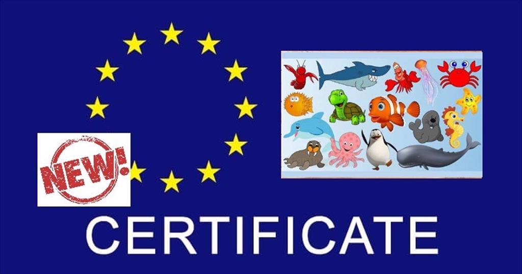 EU thay đổi mẫu Giấy chứng nhận kiểm dịch động vật dưới nước nhập khẩu vào EU