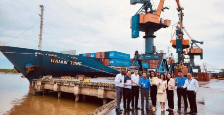 HEADWAY JSC thiết lập thành công chuyến tàu mới, kết nối trực tiếp tuyến hàng hải Ấn Độ